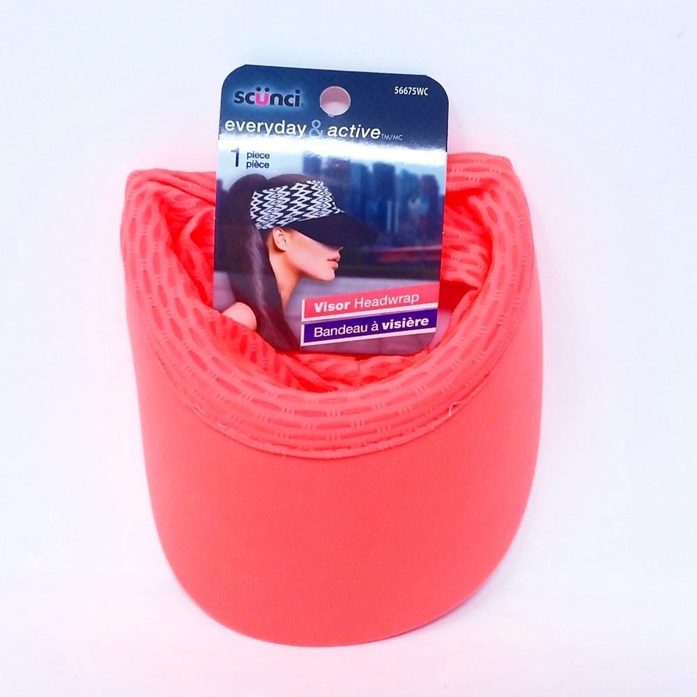 🌸4/$35🌸 Conair Scunci Everyday & Active Sporty Visor Headwrap
